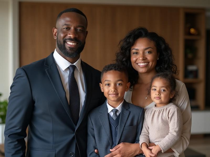 Executive and family protected by life insurance