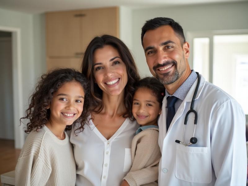 Physician and family protected by life insurance
